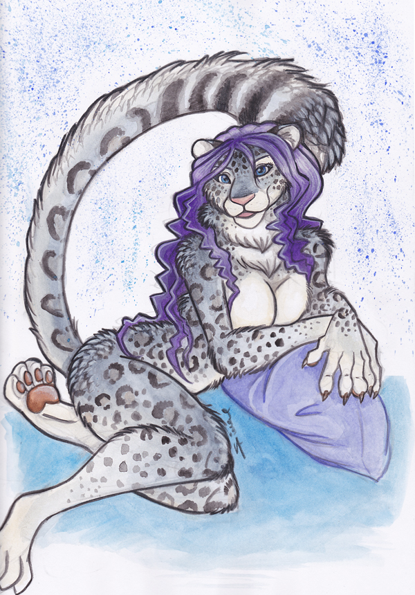 Come Back to Bed- Snow Leopard