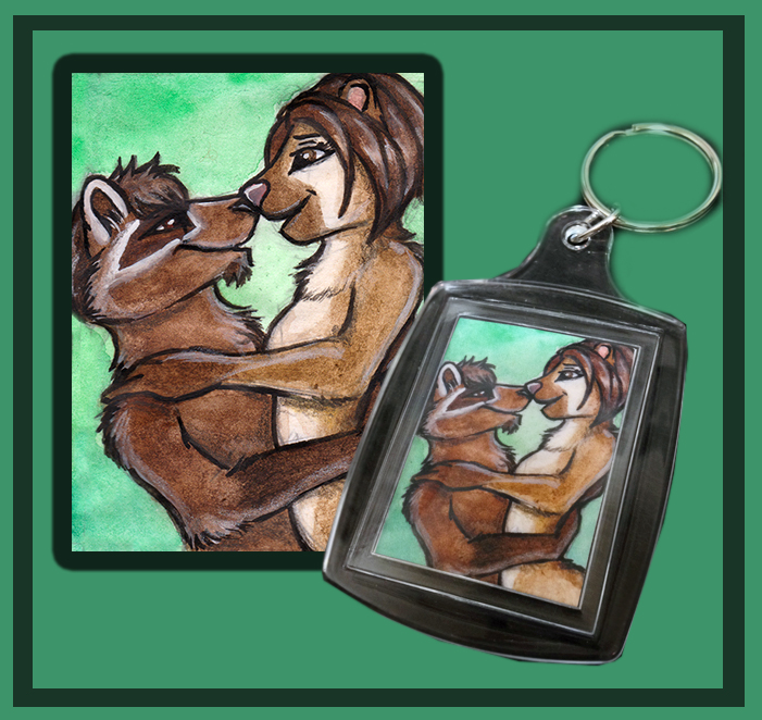 Cuddlez Keyring: HoneyPup