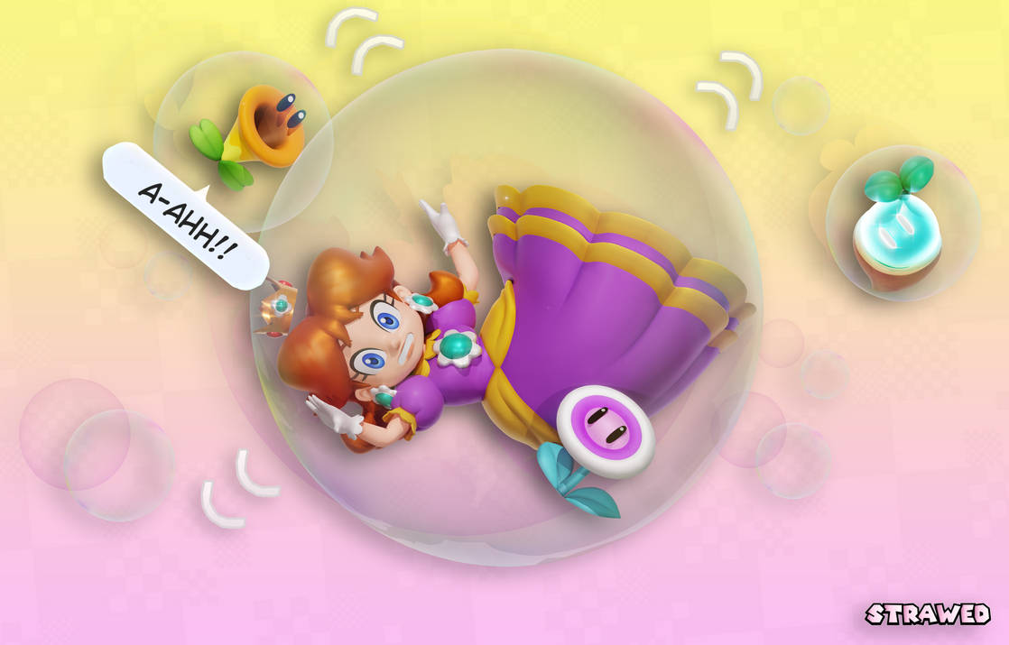 Daisy At Super Mario Wonder by MrRaheemRollair on DeviantArt