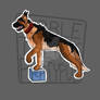 10usd: German Shepherd