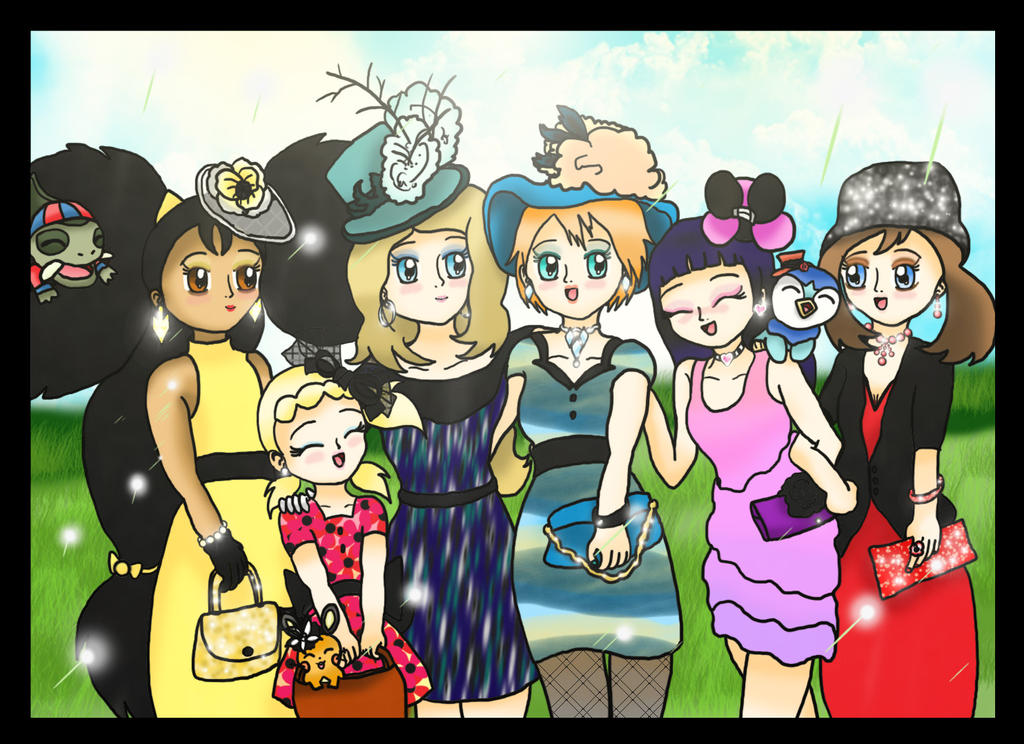 Pokemon Girls Fascinators Fashionistas