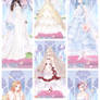 One Piece Girls Wedding Dresses (Love Nikki)