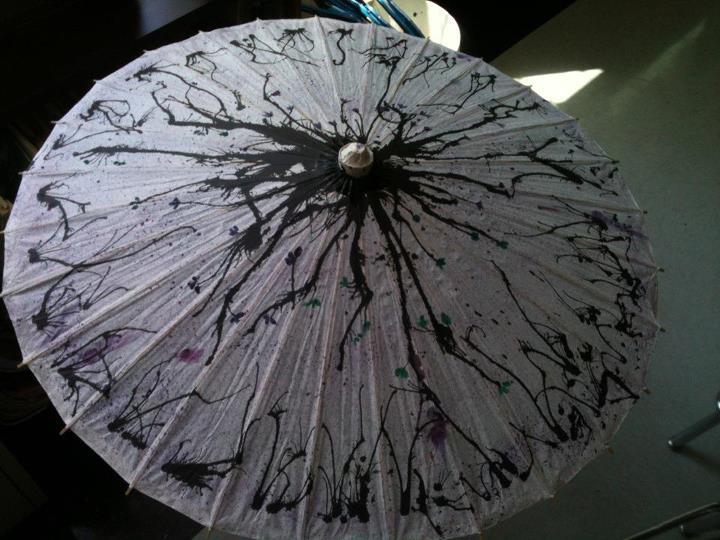 Chinese Umbrella i did with Link and paint