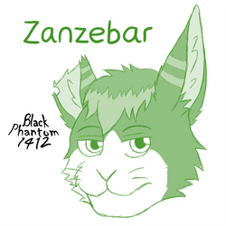 Zanzebar Headshot Sketch