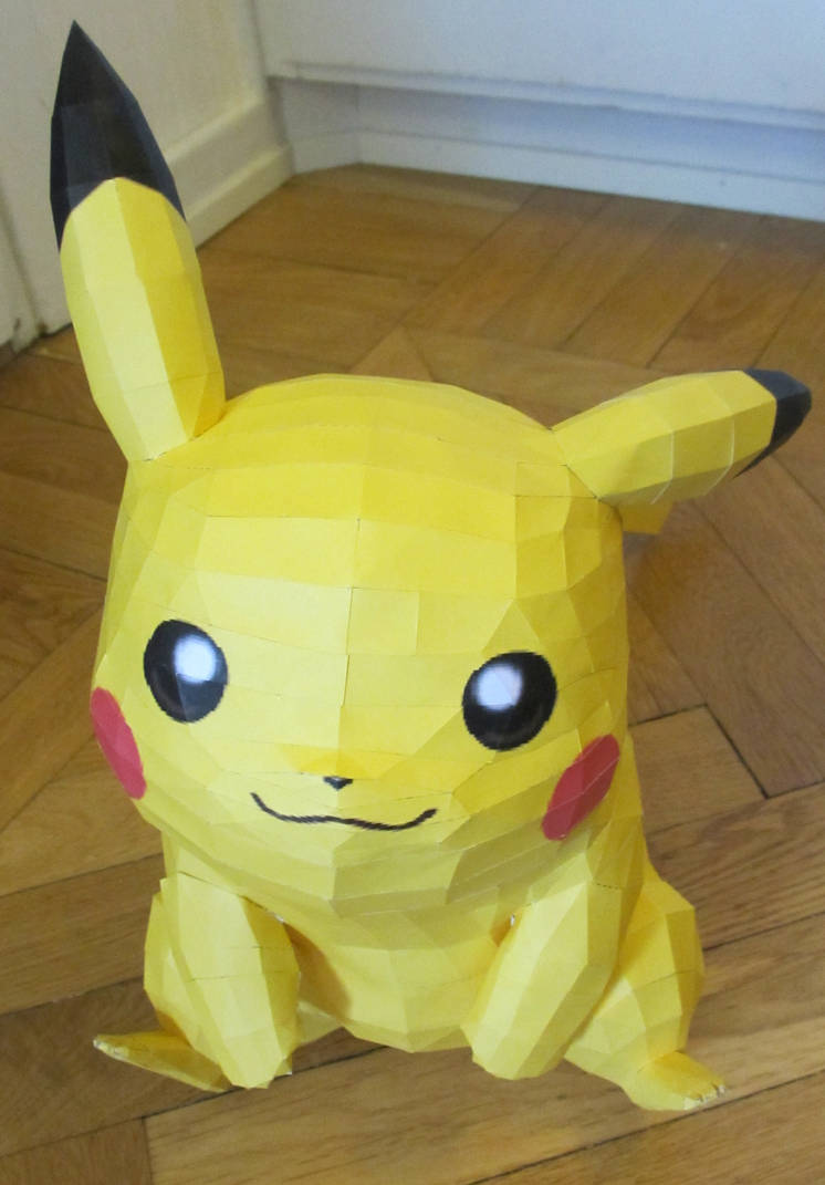 pikachu front by minidelirium on DeviantArt