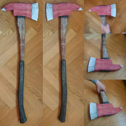 Fire axe from Fallout: New Vegas, life sized