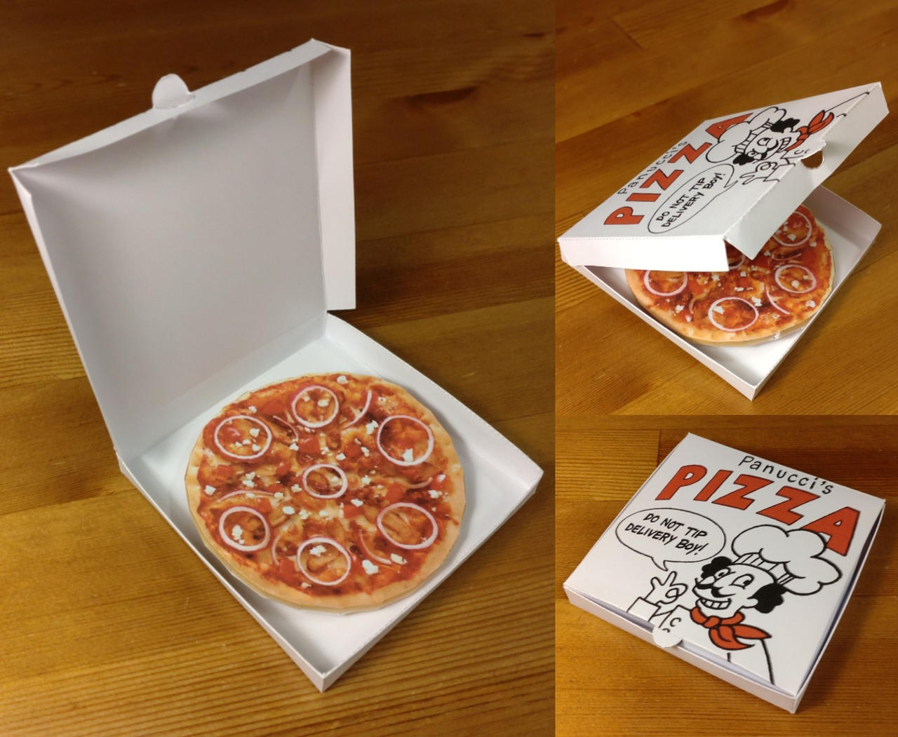 Panucci's pizza from Futurama by minidelirium on DeviantArt