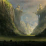 Through the ancient valley