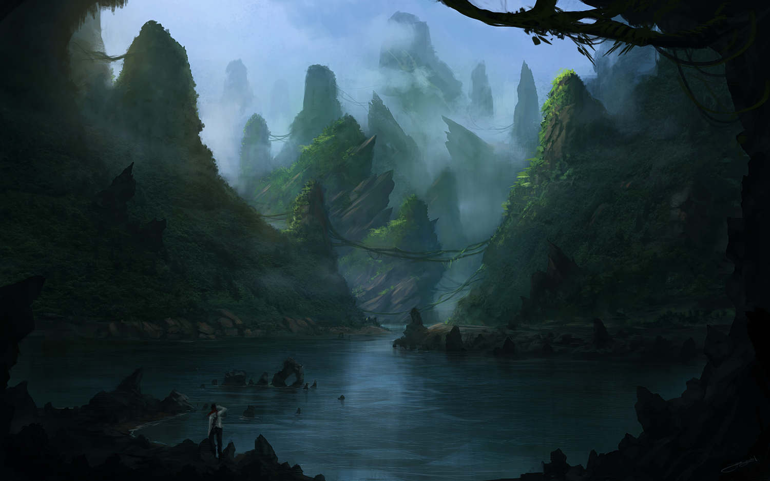 Forgotten Lands I by JJcanvas