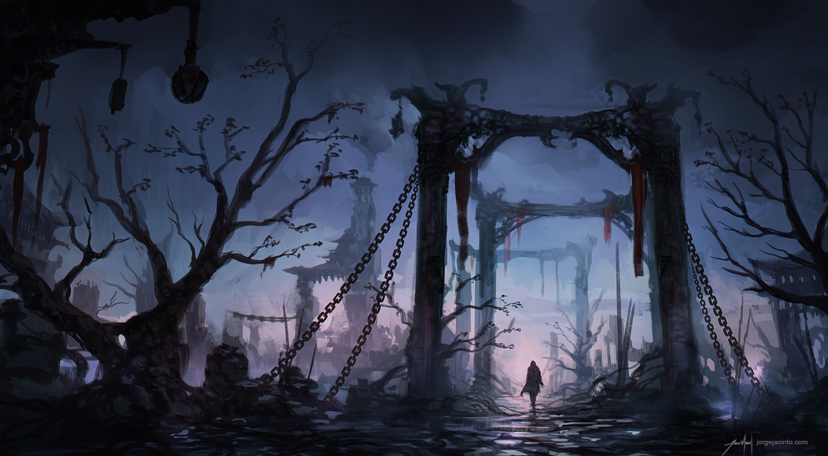 Ruins - Environment Sketch