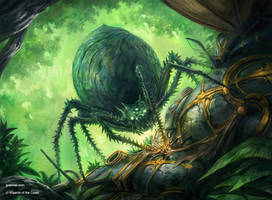 MtG -Scavenging Spider