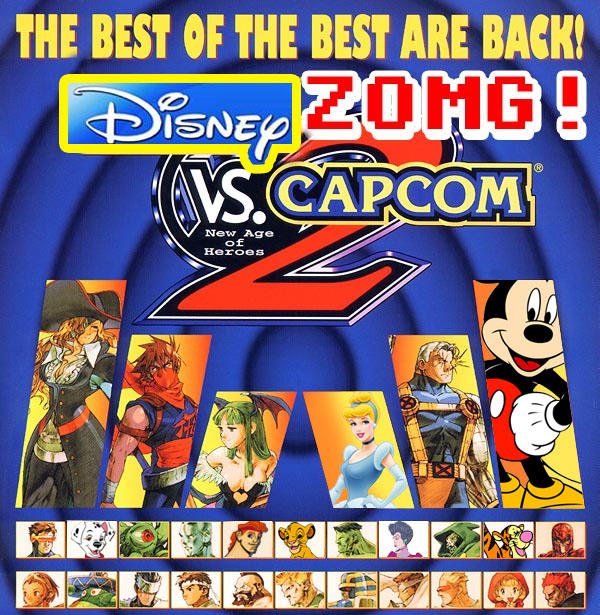 Disney VS Capcom by SilverToraGe on DeviantArt