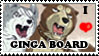 Ginga Board Stamp