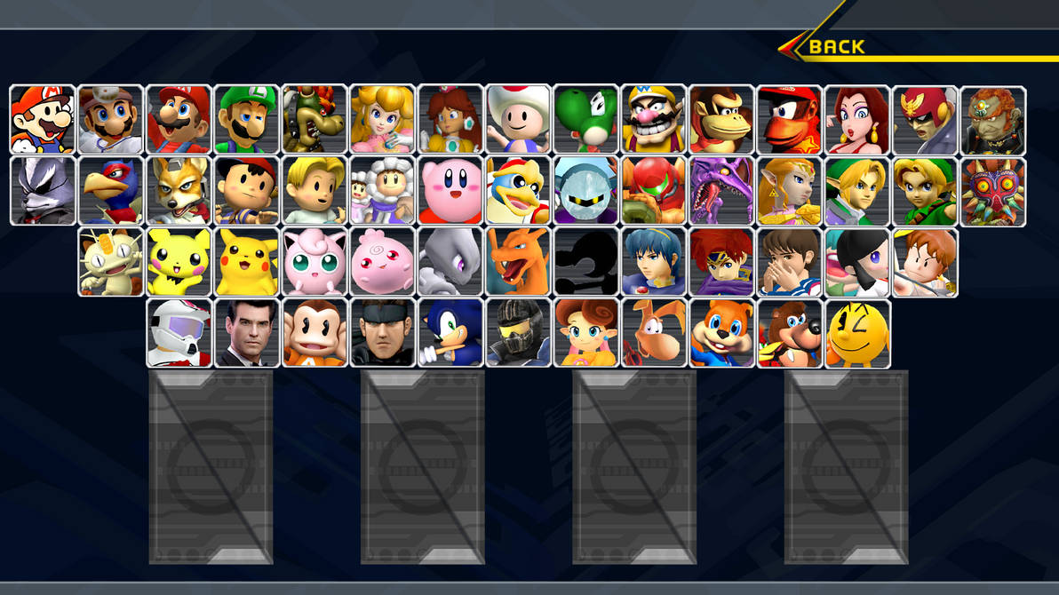 Smash Melee Deluxe Roster Idea by NorbertoMakesDrawing on DeviantArt