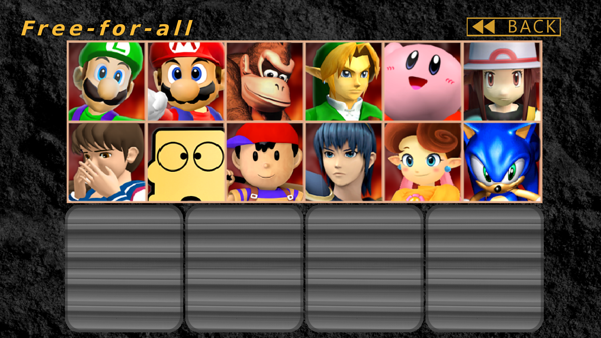 Smash Rbos 64 Roster opdog1's Smash Bros 64 Roster Remastered by NorbertoMakesDrawing on ...