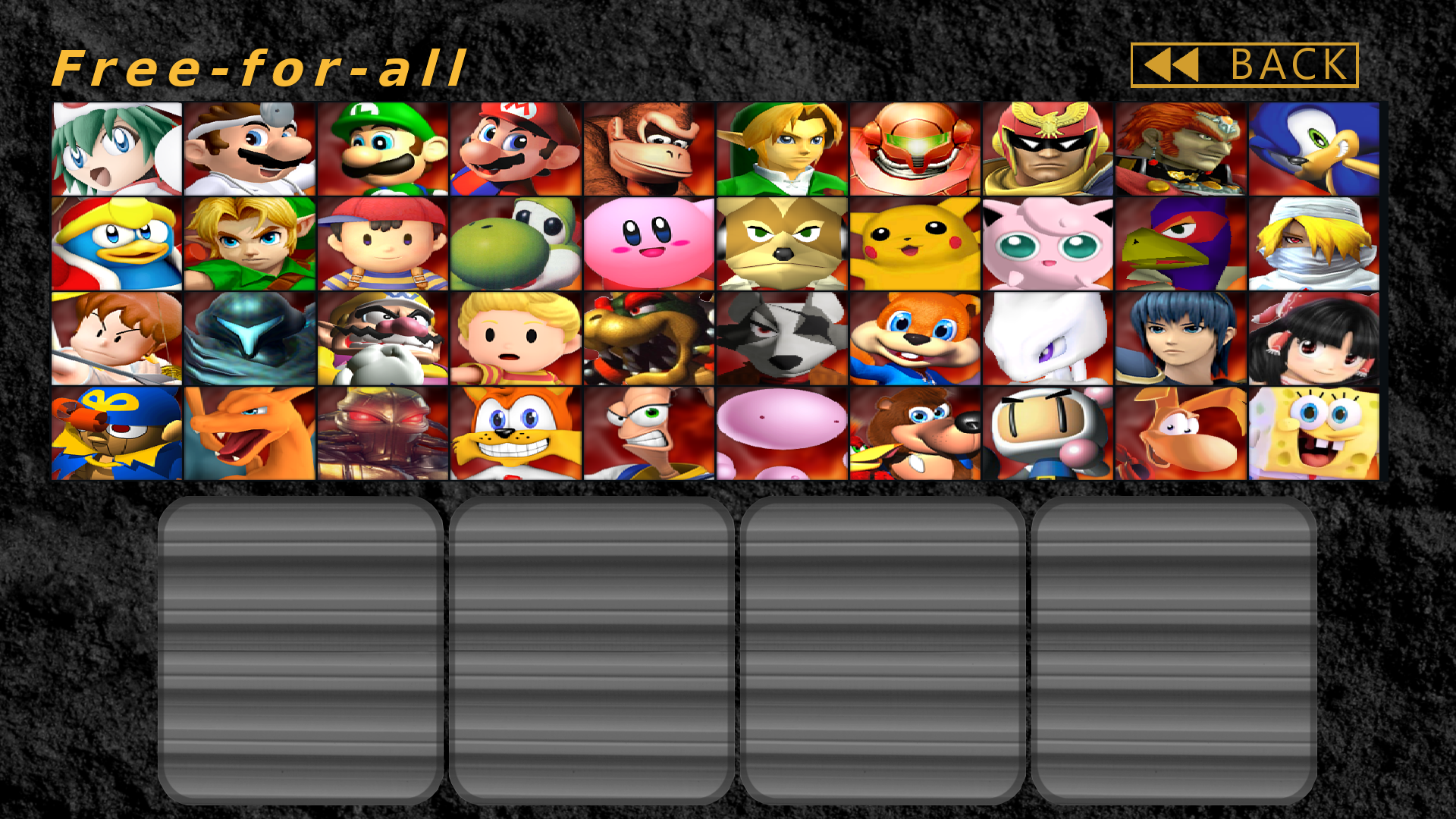 Stream Character Select I Super Smash Bros. 64 by klkjam