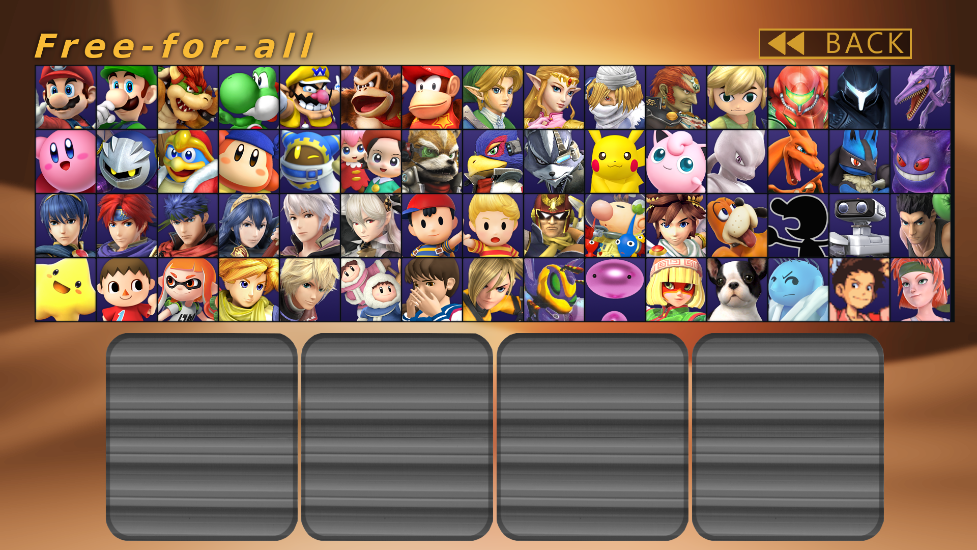 Token Fighters Characters Roster Nintendo Fighters: Ultimate Battle Roster by NorbertoMakesDrawing on ...