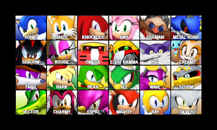 Sonic Fan Roster Sonic the Hedgehog 33rd Anniversary Roster by NorbertoMakesDrawing on ...