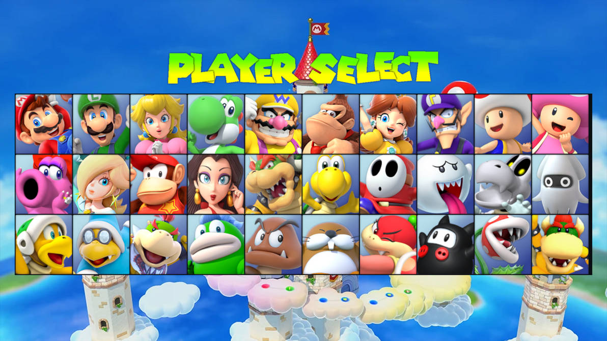 Super Mario Party Ultimate Roster Idea by NorbertoMakesDrawing on ...