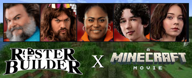 Minecraft Roster Cartoon A Minecraft Movie Roster Portrait Pack by NorbertoMakesDrawing on ...
