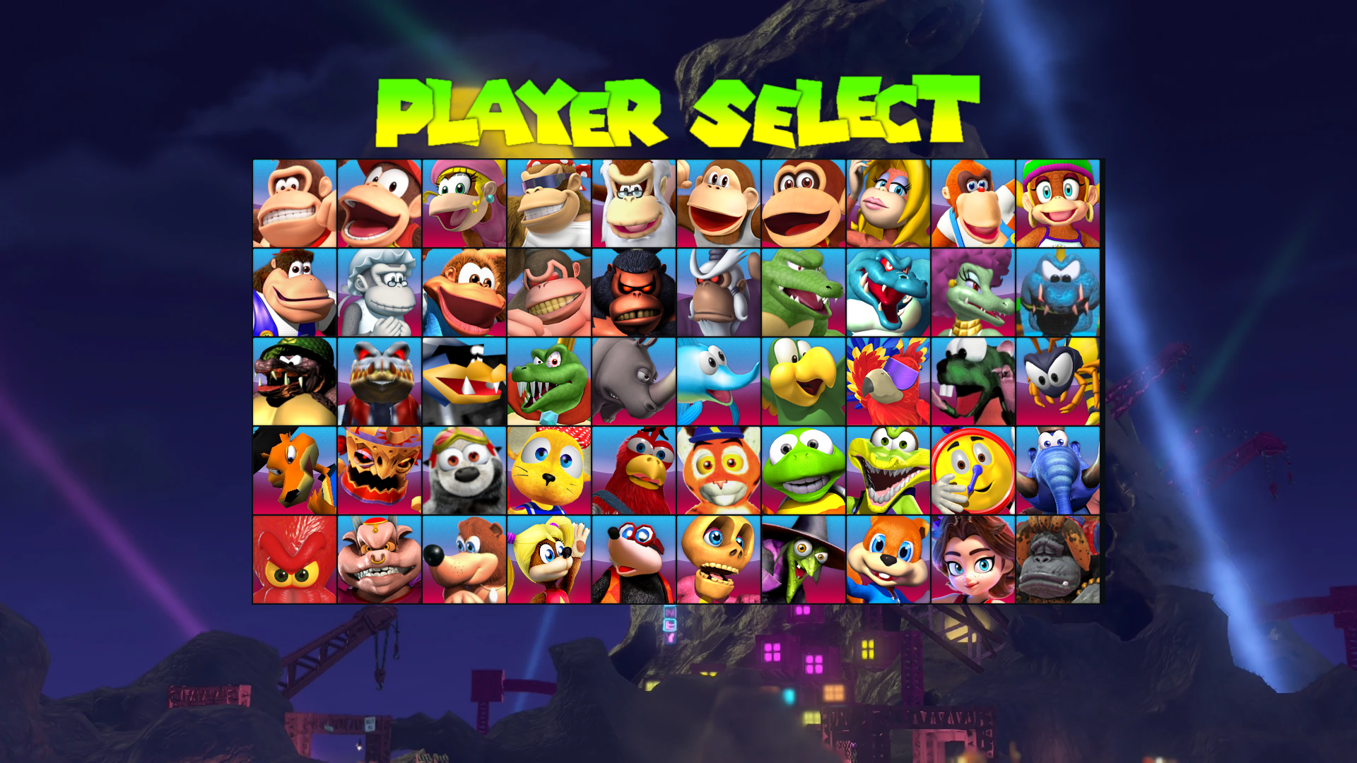 Donkey King Rocking A Really Good Donkey Kong Racing Game Roster by NorbertoMakesDrawing on ...