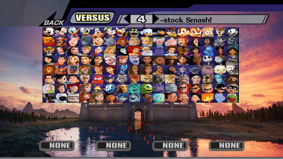 Project Rex Roster A Great Disney Roster Based on Super Smash REX by NorbertoMakesDrawing ...