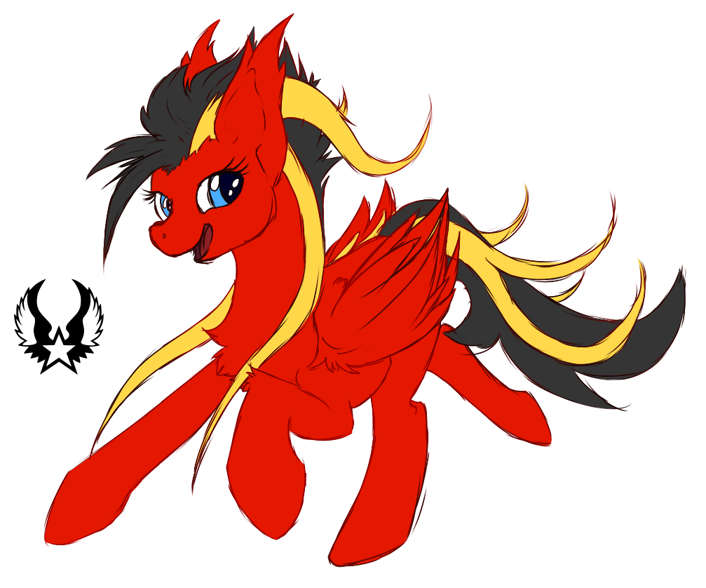 Sketch - Fire Rock new Cutie Mark