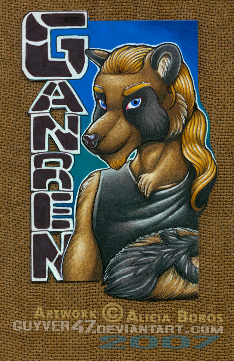 Ganren badge