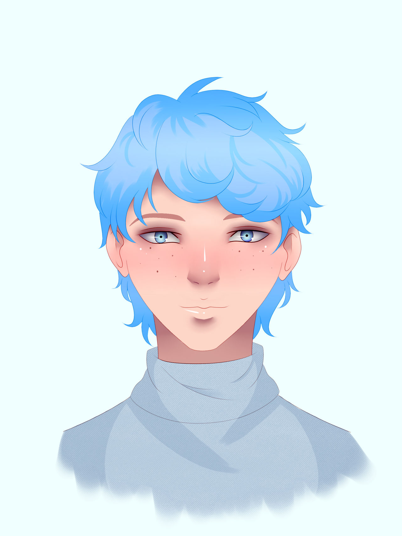 Deviantart Blue Boy Blue boy by ClaireRedfield826 on DeviantArt