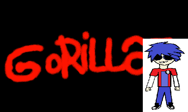 Gorillaz Logo By Ruby Fire-d4l6f98