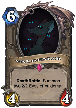 Valdemar Hearthstone card