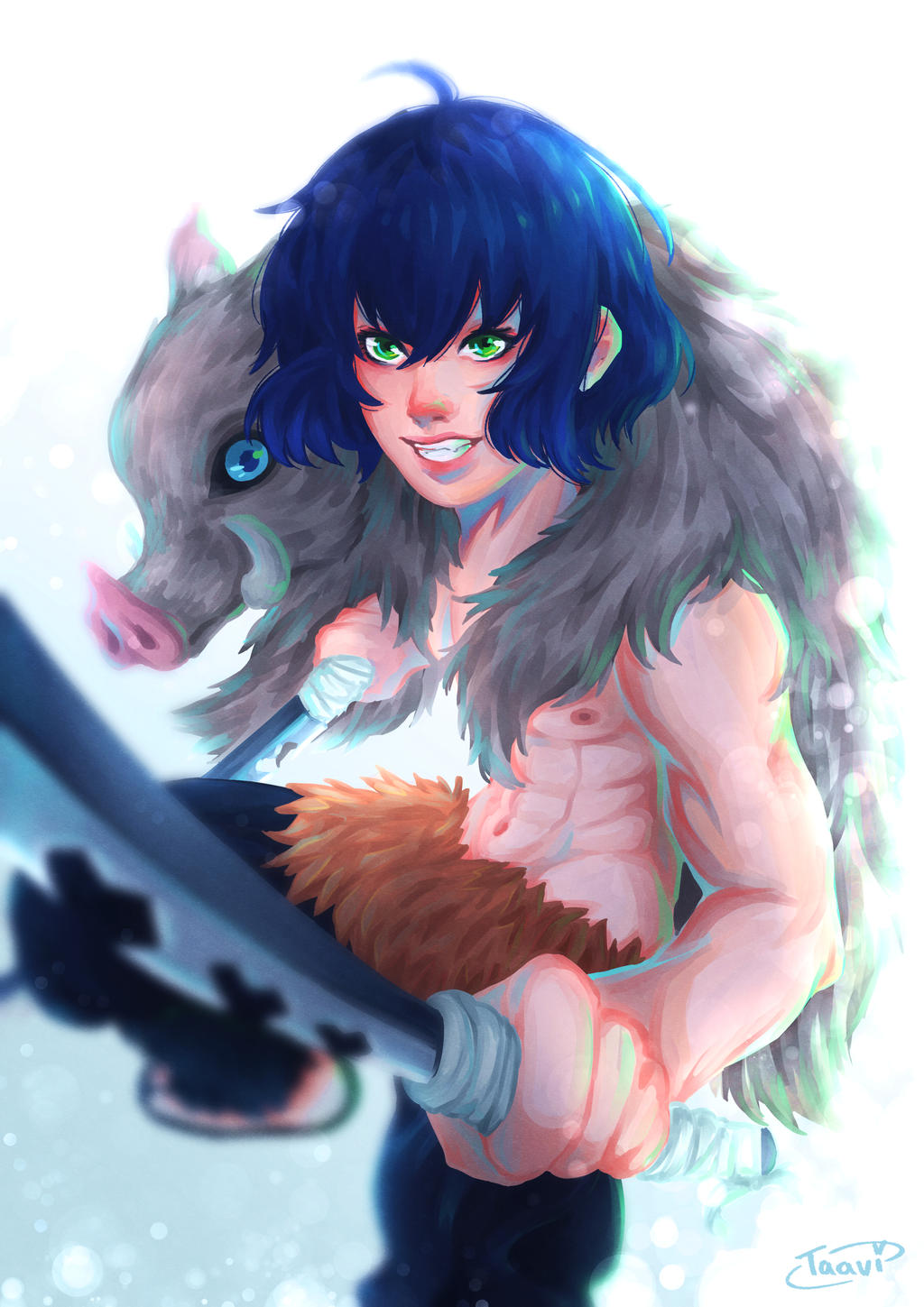 Inosuke by TaaviSilkin on DeviantArt