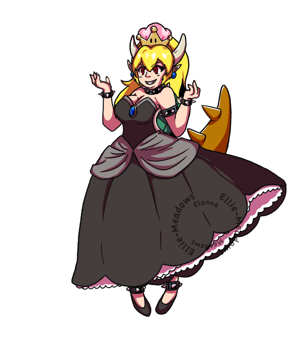 Bowsette R3 Bowsette Fanart by EllieDrawStuffs on DeviantArt