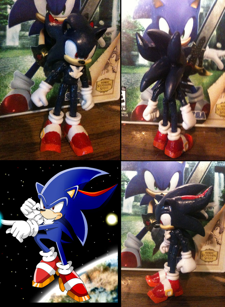 custom Shadic the Hedgehog 3.75 inch figure by HyperShadow92 on DeviantArt