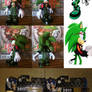 custom 5 inch Scourge the Hedgehog figure