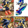 Sonic Riders Zero Gravity Sonic custom figure