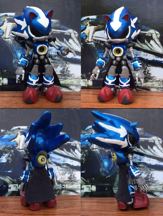 Neo Metal Sonic custom figure by HyperShadow92 on DeviantArt