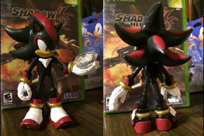 5 inch custom Shadow the Hedgehog figure by HyperShadow92 on DeviantArt