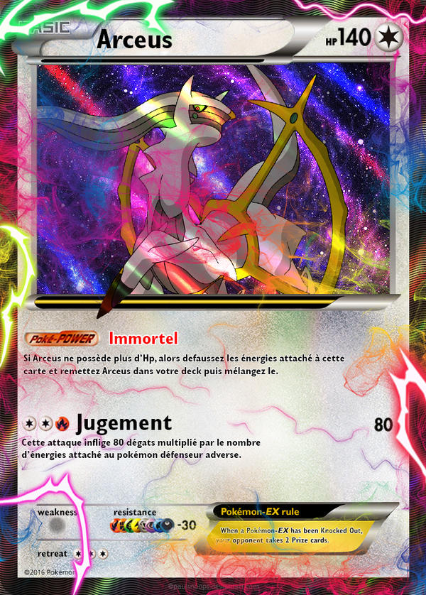 Arceus Fake Card by FallOwerDesign on DeviantArt Arceus Fake Card by FallOwerDesign on DeviantArt