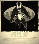 Vintage Venom Film Poster by Hartter