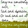 Sing My Anything