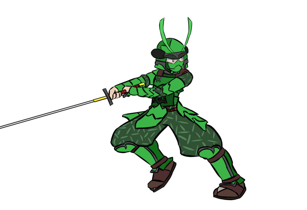 Samuria Mantis Vector Coatless Mantis Samurai by MajorMoonie on DeviantArt