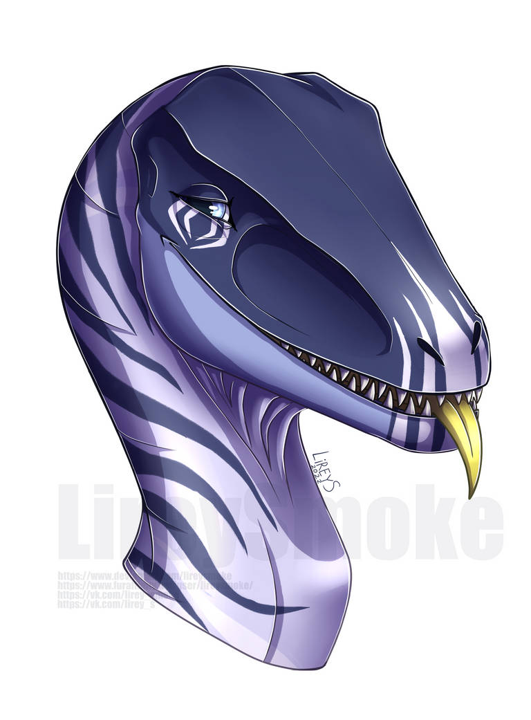 Bashful Raptor Smiling Raptor by LireySmoke on DeviantArt