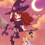 Witch and her Shiba