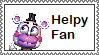 Helpy Fan Stamp