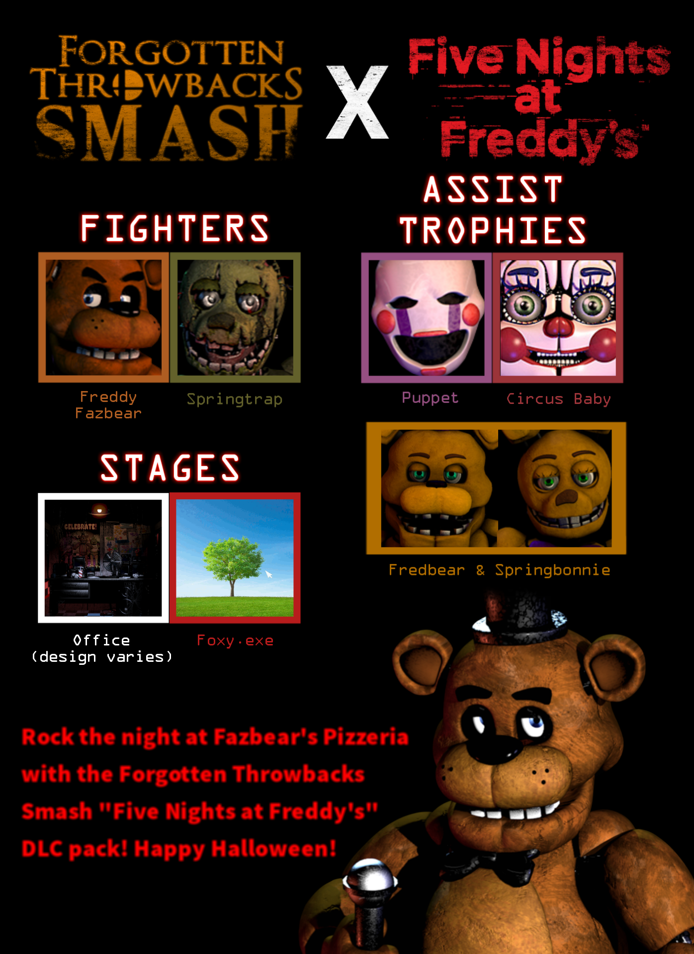 FNAF Animatronic Smash or Pass Tierlist by SumoHipp0 on DeviantArt