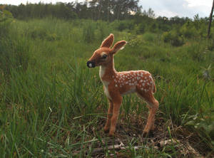 Needle Felted Fawn