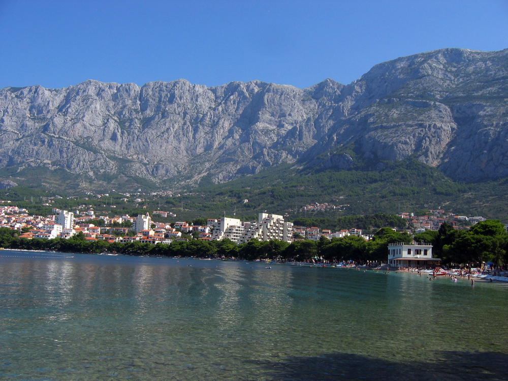 Mountain meets Adriatic Sea