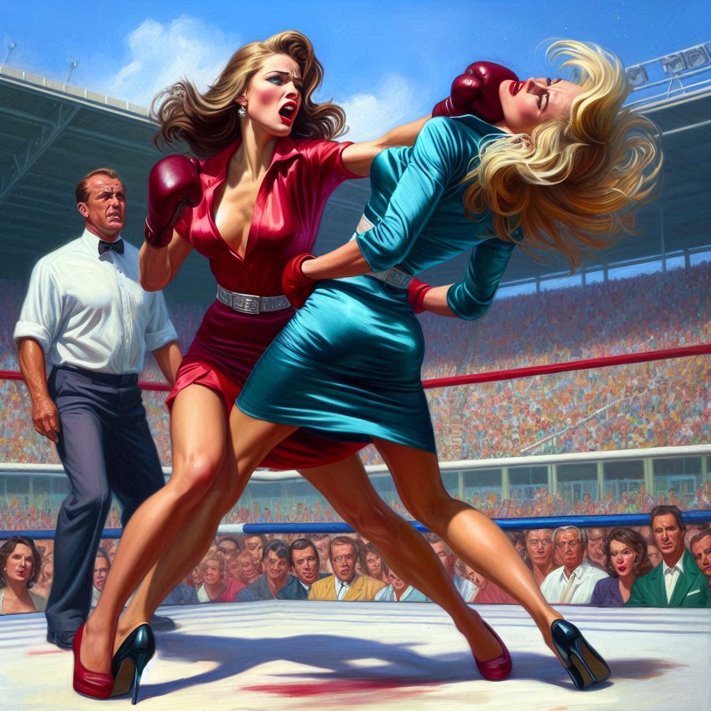 Boxing in Satin Snapback