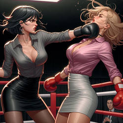 Irene vs Melanie Boxing